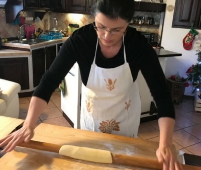 handmade pasta with grandma corinaldo