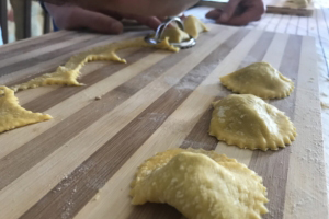 handmade pasta agnolotti
