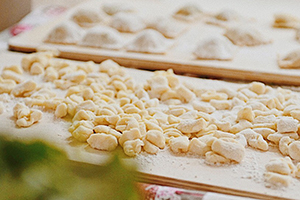 handmade pasta with grandma gnocchi naples